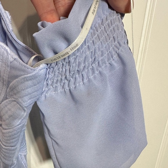 SELF-PORTRAIT Blue Floral Embroidered Midi Dress - Picture 11 of 16